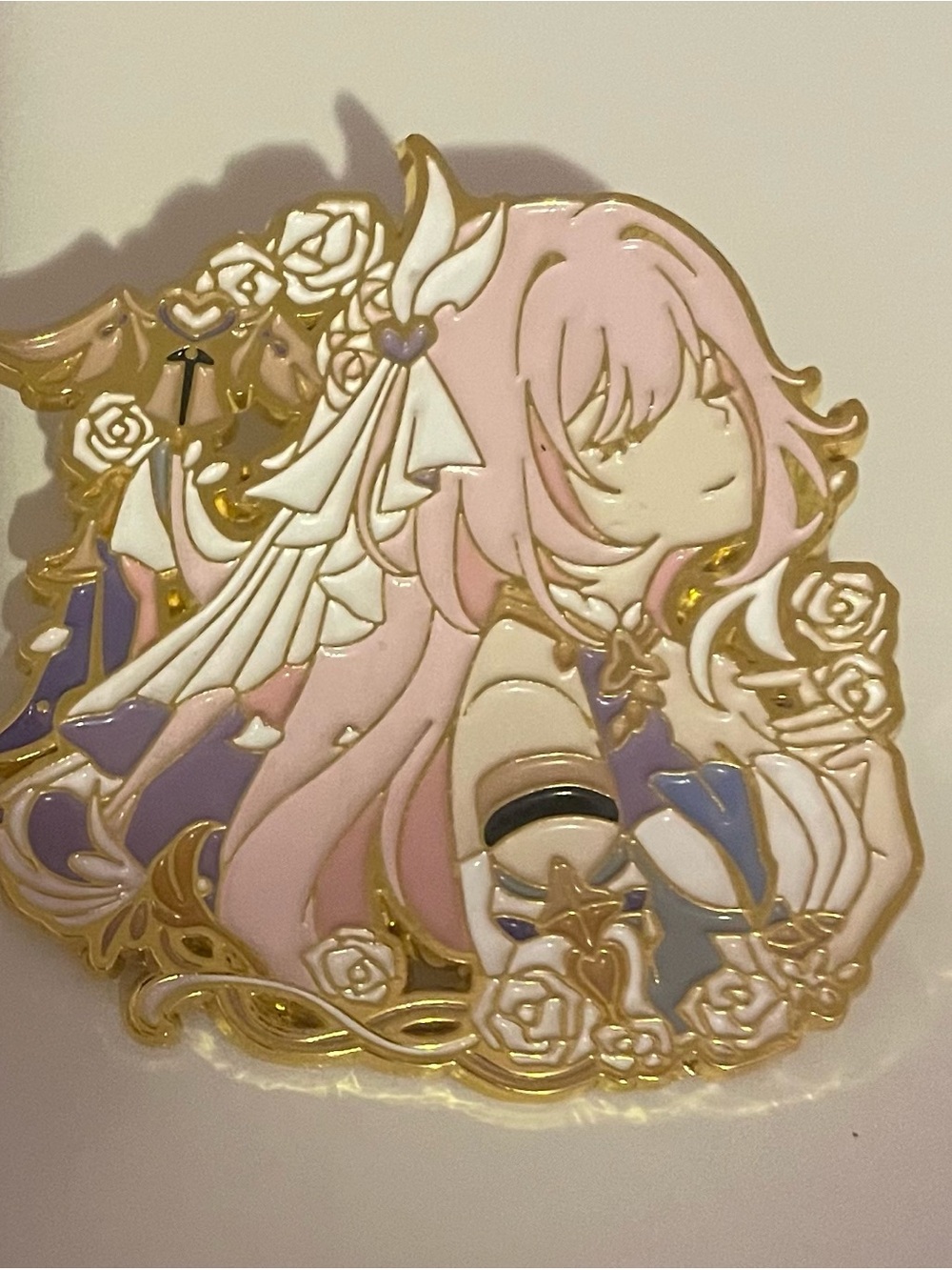 Elysia enamel pin